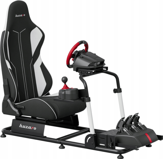 Huzaro Speed 5.5 Verseny szék kormánnyal és pedállal - Fekete (PC)
