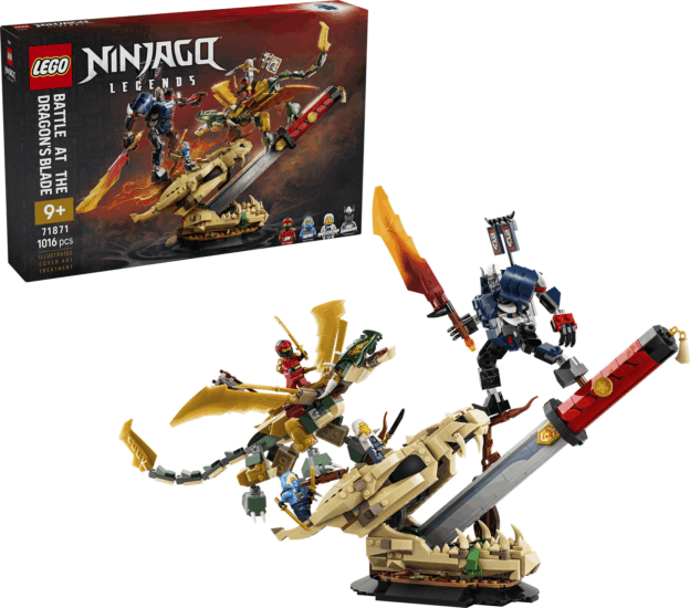 LEGO 71871 Ninjago - Összecsapás a Sárkány Kardjánál