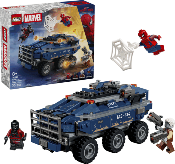 LEGO 76349 Marvel Super Heroes - Pókember: A Rabszállító Üldözése