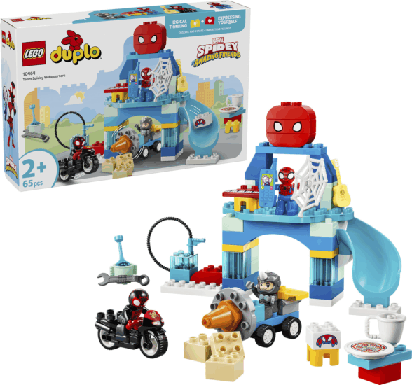 LEGO 10464 DUPLO - A Pókcsapat Főhálószállása