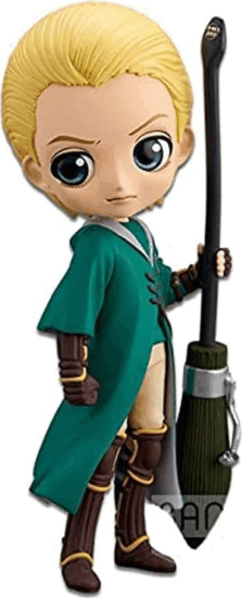 Banpresto Q POSKET Harry Potter figura - Draco Malfoy Quidditch (B verzió) 14cm
