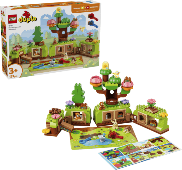 LEGO 10480 DUPLO - Kalandos Erdő Vadállatokkal
