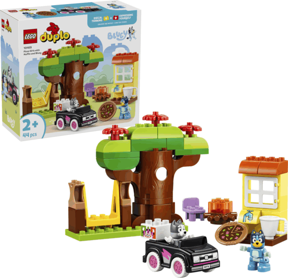 LEGO 10469 DUPLO - Pizzáslányok: Gombóc és Bluey