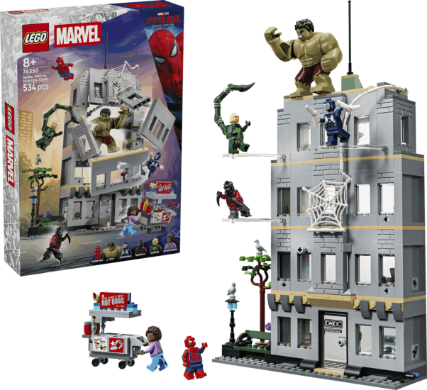 LEGO 76350 Marvel Super Heroes - Pókember és Hulk Csatája
