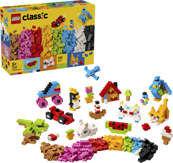 LEGO 11045 Classic - Színes, Kreatív Kockák