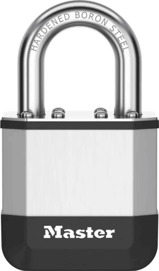 Master Lock PK1EURDLF Elite 45-38mm Kulcsos biztonsági lakat - Ezüst