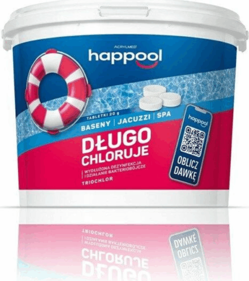 Acrylmed Triochlor Lassan oldódó Klórtabletta 20 g / 3 Kg
