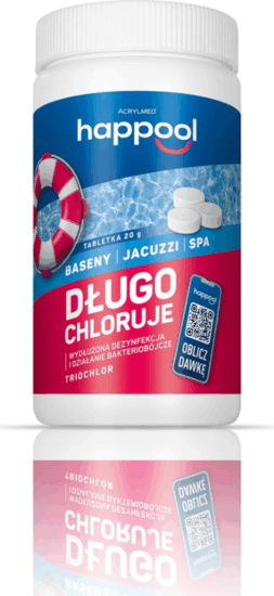 Acrylmed Triochlor Lassan oldódó Klórtabletta 20 g / 1 Kg