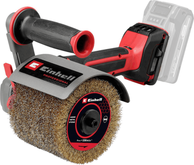 Einhell TP-BR 18/32 Li BL Akkus Kefés Csiszológép 18V (Akku és töltő nélkül)