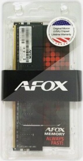 AFOX 4GB / 2400 DDR4 CL17 Single Desktop RAM