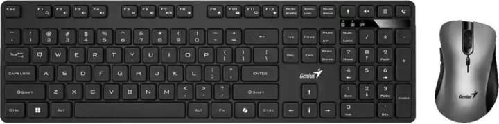 Genius KM-8216S Wireless Billentyűzet + Egér HUN - Fekete