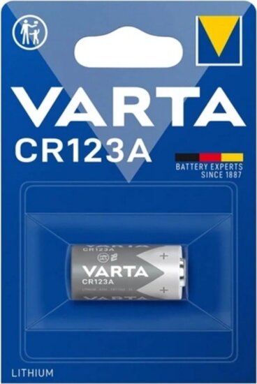 Varta 6205301401 CR123A Lítium Fotóelem 3.0V (1db / csomag)