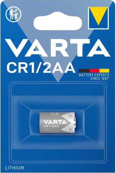 Varta 6127101401 CR1/2AA Lítium Fotóelem 3V (1db / csomag)