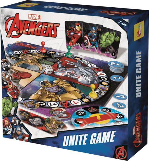 Lisciani Avengers Unite Game családi társasjáték