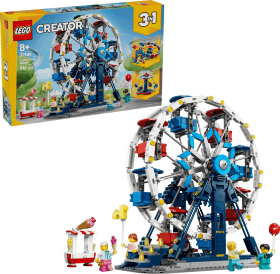 LEGO 31389 Creator - 3az 1ben Ikonikus óriáskerék