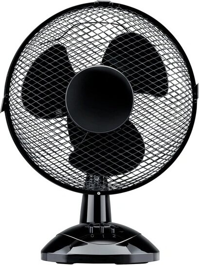 Lifetime Air 871125255623 Asztali ventilátor Ø 23cm - Fekete
