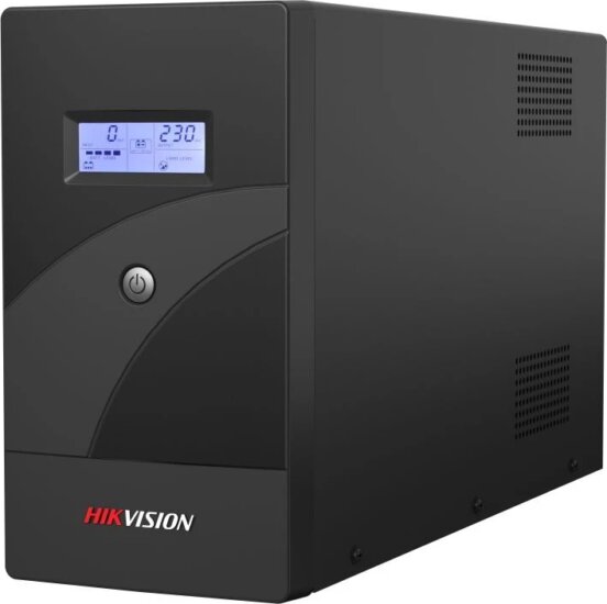 Hikvision DS-UPS2000-R 2000VA / 1200W UPS Szünetmentes Tápegység - Fekete
