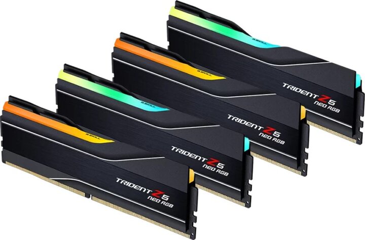 G.Skill 256GB / 6000 Trident Z5 Neo RGB DDR5 CL32 Quad RAM KIT (4x64GB)