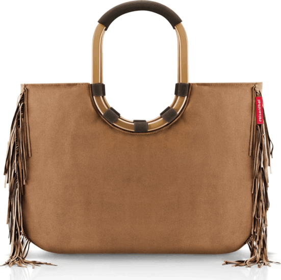 Reisenthel loopshopper L Western Bevásárlótáska 46 x 34,5 x 25 cm - Barna