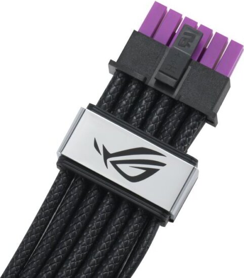 Asus ROG Equalizer 12V-2x6 PCIe VGA Moduláris Tápkábel 0.75m - Fekete