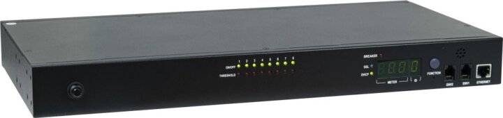 Inter-Tech PDU SD-1688 19" Rack 8 Aljzatos PDU Hálózati Elosztó 2m - Fekete