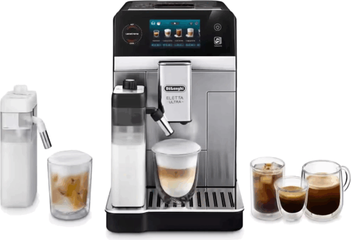 Delonghi ECAM470.85.MB Automata Kávéfőző 1450 Watt - Fekete / Ezüst