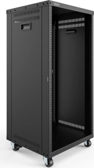 Digitus 19" DN-48002 Univerzális Álló Rack Szekrény 21U 507x460mm - Fekete