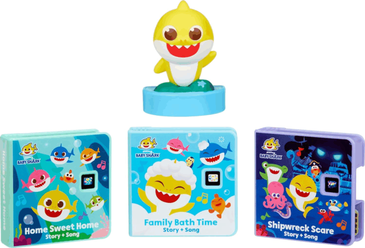MGA Entertainment Little Tikes Story Dream Machine - Baby Shark hangoskönyv figura - Német