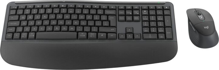 Logitech MK880 Signature Comfort Plus Wireless Billentyűzet + Egér HUN - Grafitszürke