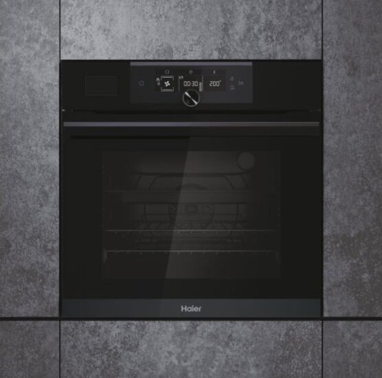 Haier HWO60SM6FS9XHP Beépíthető Elektromos sütő - Fekete