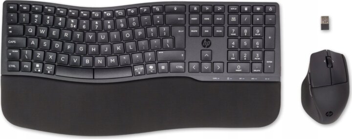 HP 680 Comfort Dual-Mode Wireless Billentyűzet + Egér ENG - Fekete