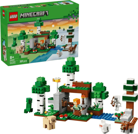 LEGO 21593 Minecraft - Az Első Éjszaka Kalandjai