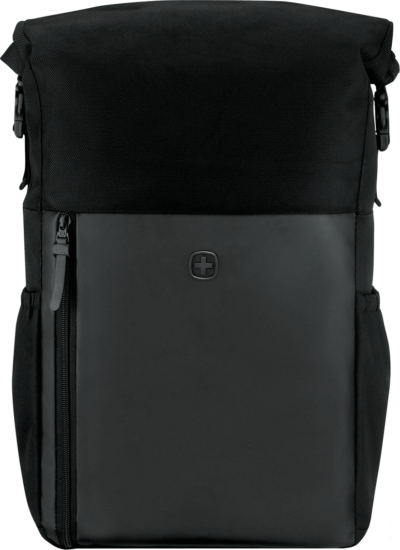Wenger UrbanOne Roll-Top 15.6" Laptop hátizsák - Fekete