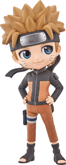 Banpresto Q POSKET Naruto Shippuden figura - Naruto 14cm (B verzió)