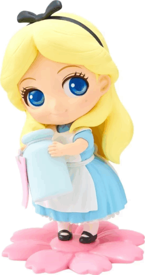 Banpresto Q POSKET Disney Sweetiny figura - Alice (B. Verzió)