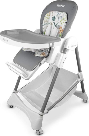 Neno Sedi Multifunkcionális etetőszék 54 x 82 x 112 cm - Szürke