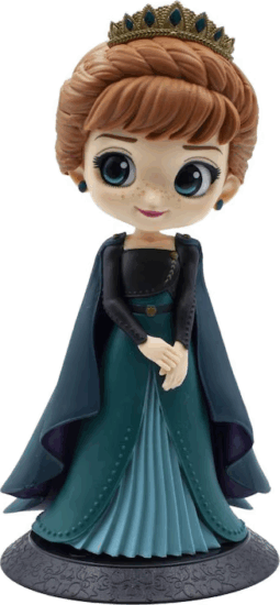 Banpresto Q POSKET Disney Jégvarázs 2 figura - Anna 14cm (B Verzió)