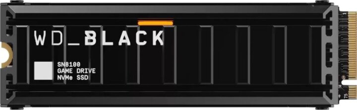 Western Digital Black SN8100 2TB NVMe PCIe 5.0 M.2 SSD Hűtőbordával