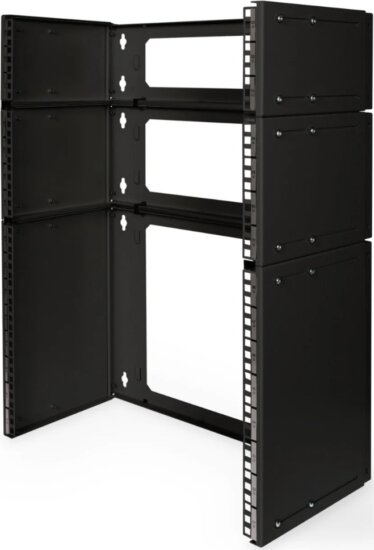 Digitus DN-19 PB-4U-SW 19" Fali Rack Tartó Konzol 4U - Fekete