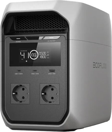 EcoFlow DELTA 3 Classic PowerStation - Hordozható Akku Állomás 1024 Wh