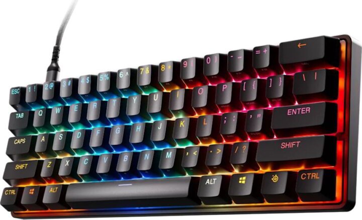 Steelseries Apex 3 TKL Gaming Vezetékes Billentyűzet UK - Fekete
