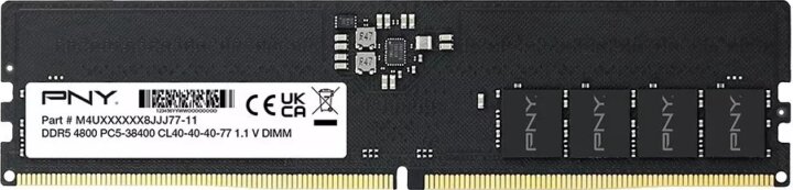 PNY 8GB / 5600 Performance DDR5 CL40 Single Desktop RAM
