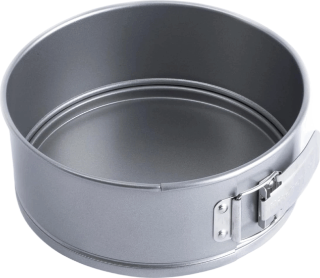 KitchenAid Csatos Alumínium sütőforma 20cm - Szürke