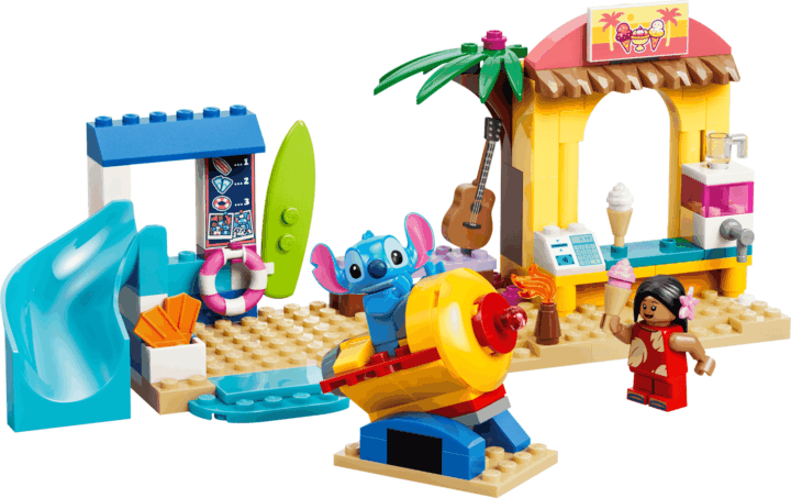 LEGO 43280 Disney - Lilo és Stitch tengerparti kalandja