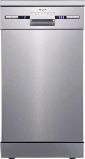 Tesla WD462MX Szabadonálló mosogatógép 45cm 9 teríték - Inox
