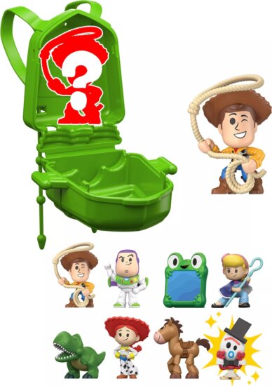 Mattel Toy Story 5 Mini Meglepetés Figura - Többféle