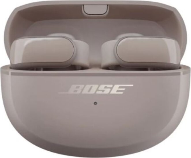 Bose Ultra Open Earbuds Bluetooth Fülhallgató Headset Töltőtokban - Homok
