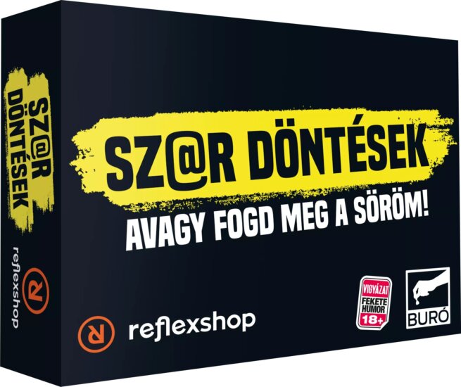 Buró Games Sz@r döntések Partyjáték felnőtteknek