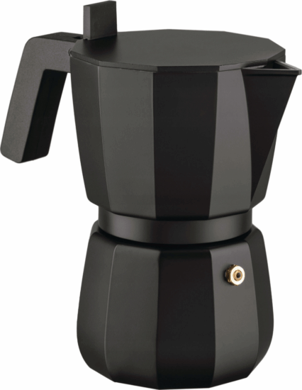 Alessi MDC06/6B Mokka Kávéfőző - Fekete