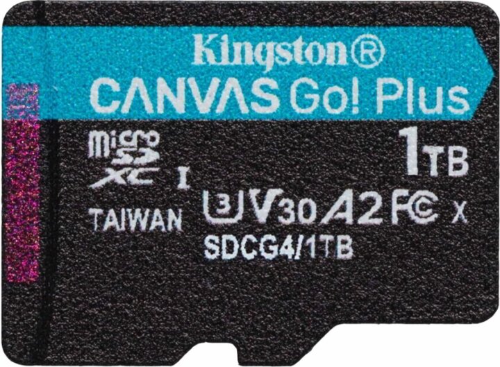 Kingston 1TB Canvas Go Plus Gen4 MicroSDXC UHS-I U3 Memóriakártya
